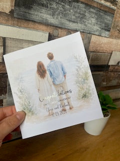 Personalised Engagement Card