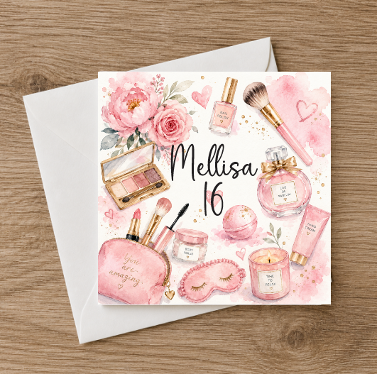 16 Beauty Birthday Card