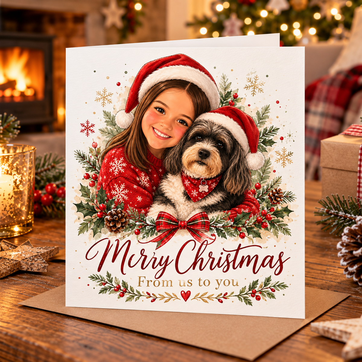 From Us to You Christmas Card