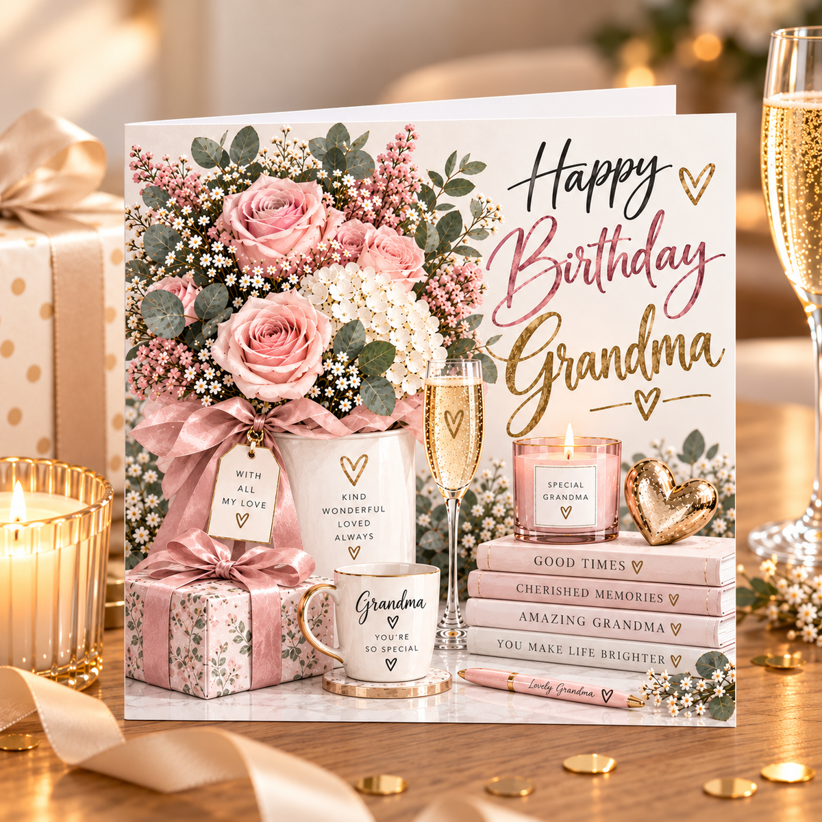 Grandma Birthday Card