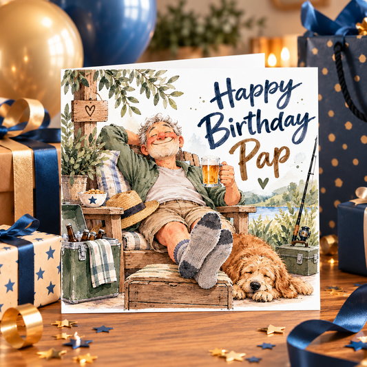Pap Birthday Card