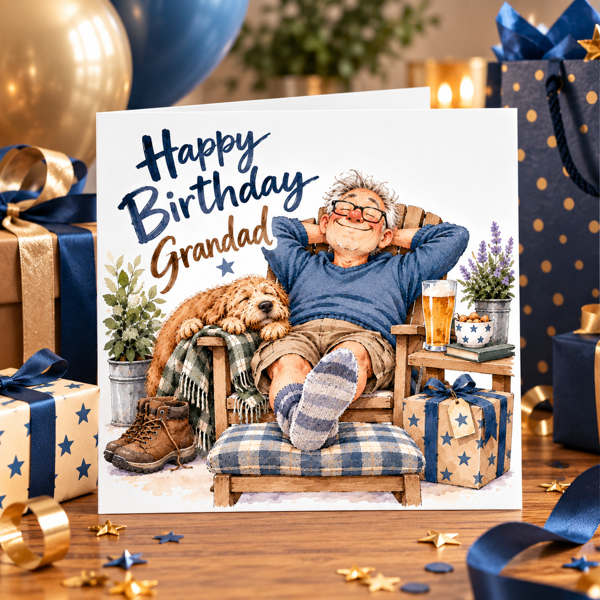 Grandad Birthday Card