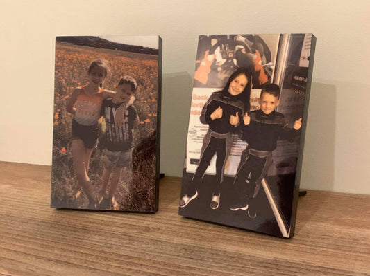 Custom MDF Photo Block 7x12cm