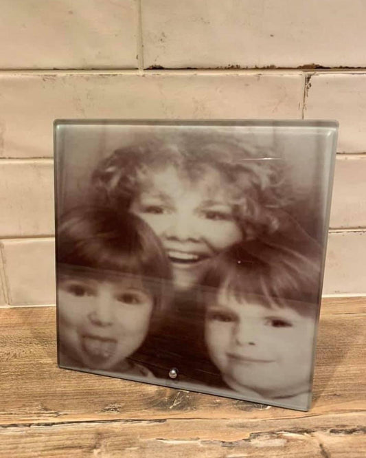 Photo Square Glass 20x20cm